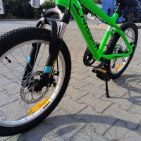 PASSATI Велосипед с дискови спирачки 20" ALUMINIUM зелен, снимка 6 - Велосипеди - 46130023