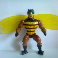 Ретро екшън фигурка играчка MOTU Mattel Masters of the Universe Buzz-Off 1984 action figure vintage, снимка 1 - Колекции - 45529241
