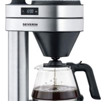Кафемашина Severin KA 5760 стъклена кана филтърна кафе машина за шварц кафе, снимка 1 - Кафемашини - 45427446