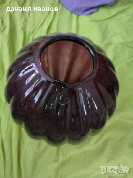 лилава ваза, снимка 1