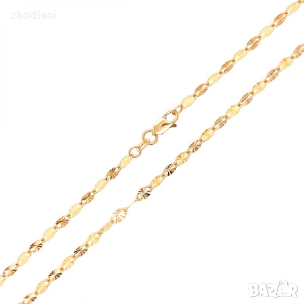 Златен синджир 3,22гр. 48,0см. 14кр. проба:585 модел:32154-5, снимка 1
