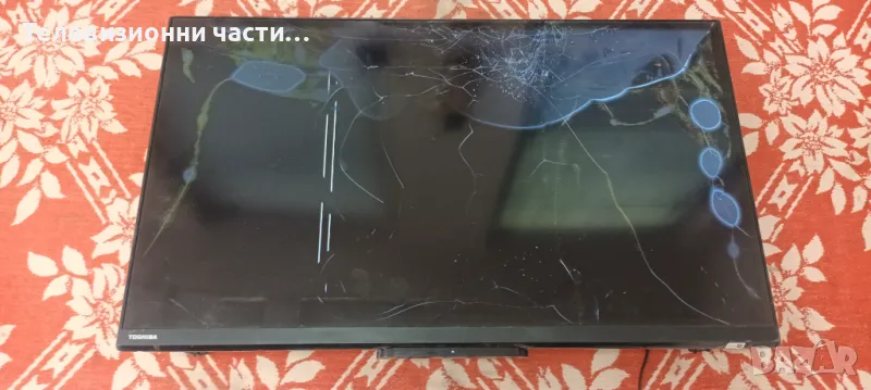 Toshiba 32WA2363DG със счупен екран VES315WNFT-L3-Z01/17MB186 080323R2A/17IPS63 140921R3A, снимка 1