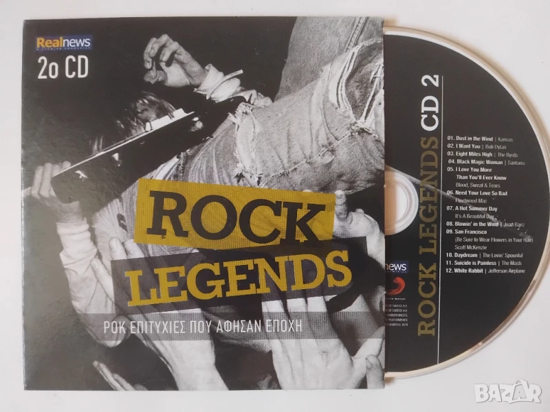 ЛЕГЕНДИТЕ НА РОКА - Rock Legends - оригинален диск музика, снимка 1
