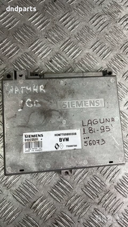 Компютър Renault Laguna 1.8i 1995г. S101725111 7700860308 , снимка 1