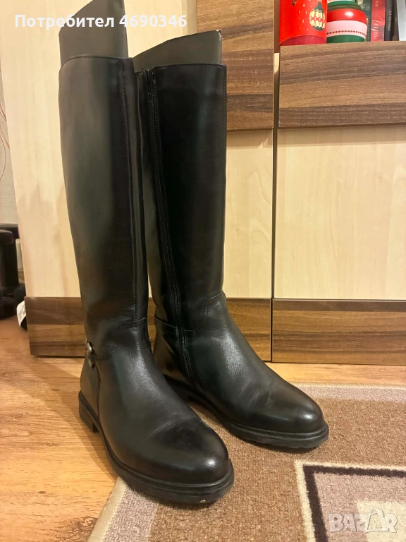 Дамски ботуши от естествена кожа Sergio Bardi, снимка 1