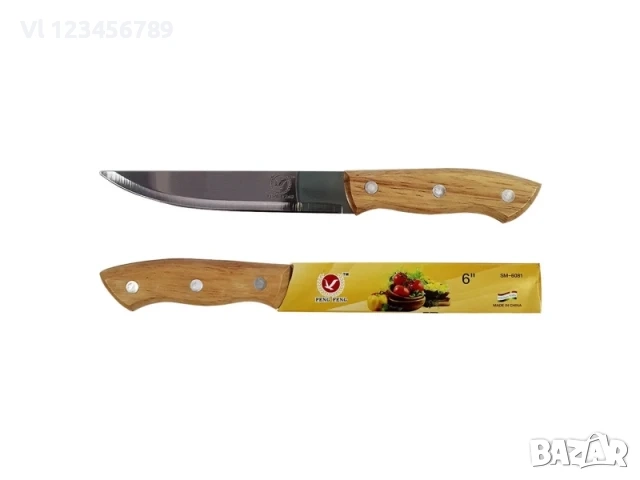 Остър кухненски нож 130х230 мм Feng Feng SM-6081, снимка 1