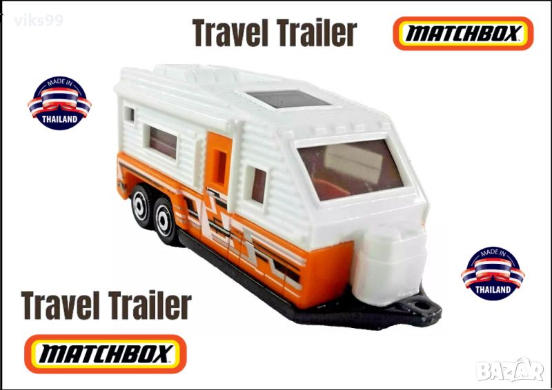 Каравана Matchbox Travel Trailer MB747, снимка 1