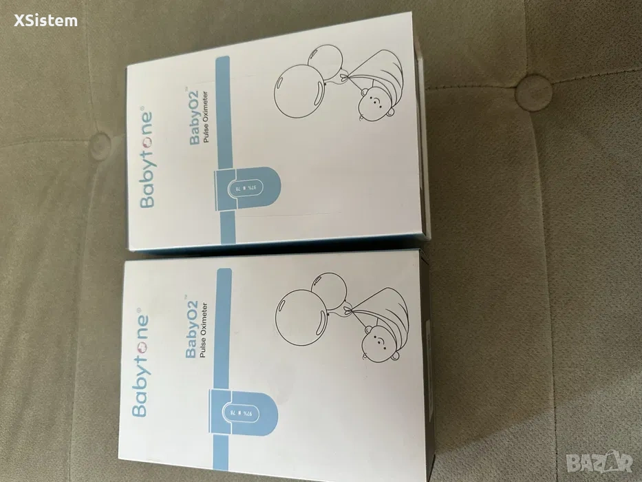Babytone бебешки оксиметър умен чорап, снимка 1