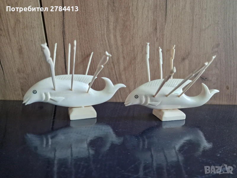 СТАТУЕТКА ОТ СЛОНОВА КОСТ, снимка 1