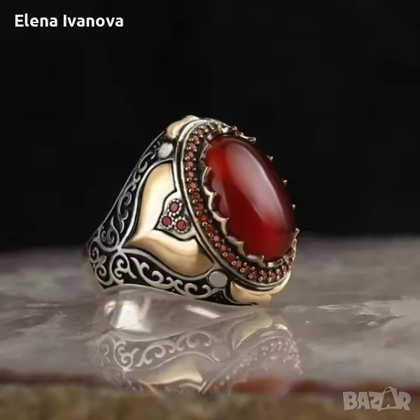 Уникален пръстен от медицинска стомана, снимка 1