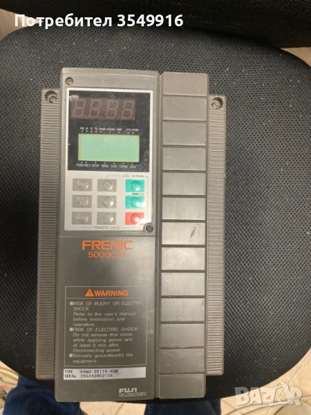 Честотен регулатор,инвертор Fuji Frenic 2,2КВ/400v, снимка 1