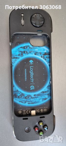  геймпад Logitech PowerShell + контролер за iPhone iPod , снимка 1