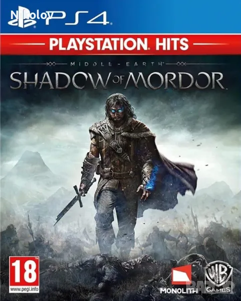 Middle-earth Shadow of Mordor PS4 (Съвместима с PS5), снимка 1