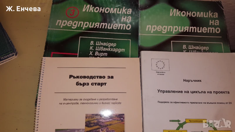 Икономика на предприятието, Бърз старт, Управление на проекти, снимка 1