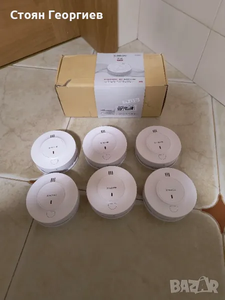 Чисто нов безжичен детектор за дим X-SENSE SD19W 6броя, снимка 1