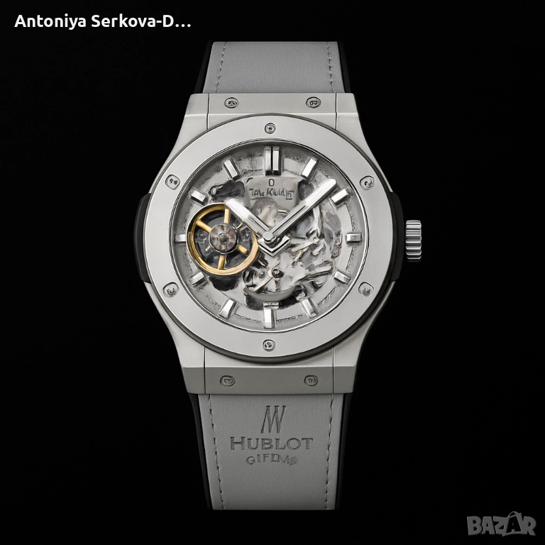 Hublot (Хубло) ⌚ Швейцарска луксозна марка, известна със смел дизайн и скелетон модели., снимка 1