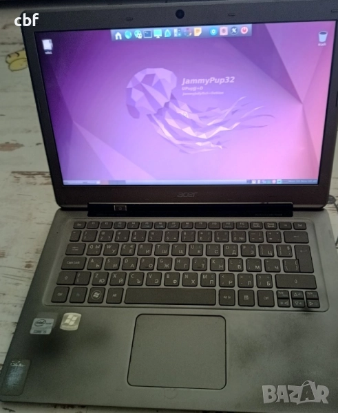 Лаптоп acer aspire s3-951 ultrabook 13.3 intel i5-2467m 4GB MS2346, снимка 1