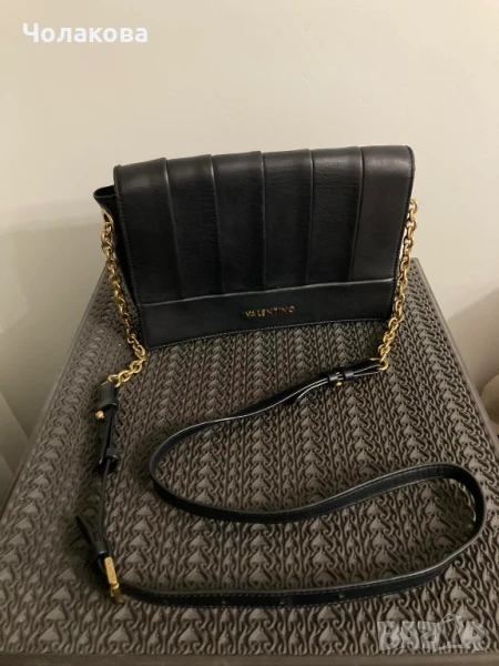 Дамска кожена чанта Valentino, снимка 1