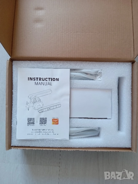 Умна брава Tuya P190/190 (Tuya Moda) с WiFi, пръстов отпечатък, код, карта , снимка 1