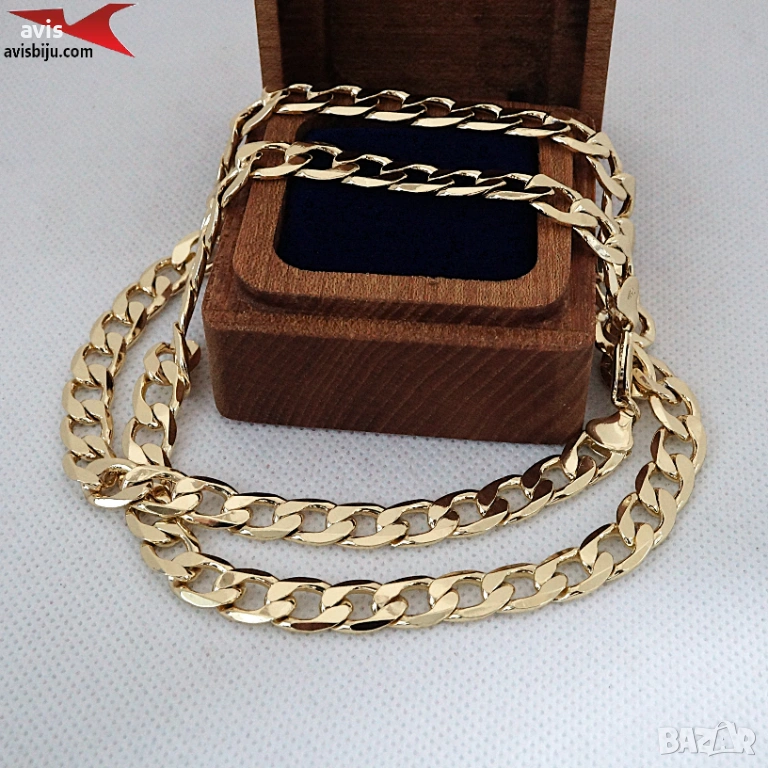 Синджир с 14К златно покритие 254583, снимка 1