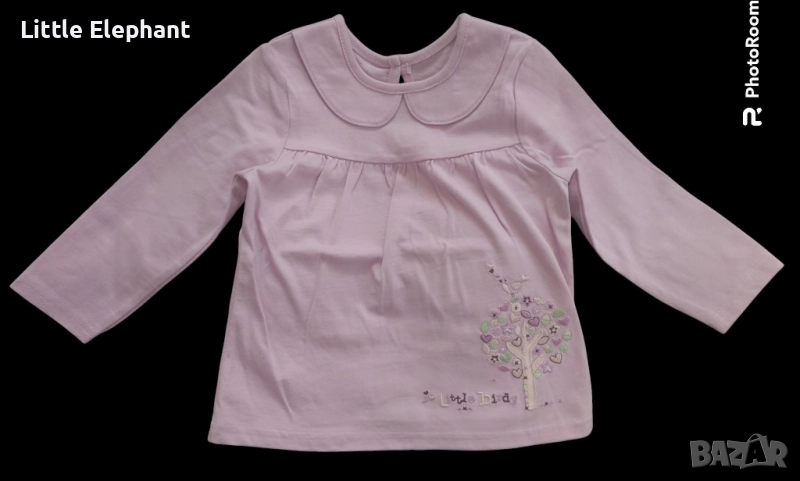 Туника за 9-12 мес момиченце"Little birdy",колекция"Love",Англия/нова, снимка 1