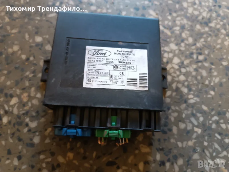 contr lk Модул Форд Фокус, Ford Focus, 98 AG 15K600 DD, 5WK4 7230D, Siemens T83SA , 5WK4 8582, снимка 1