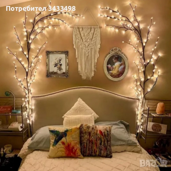 Стенна LED декорация с дистанционно - превърни всяка стена в произведение на изкуството, снимка 1