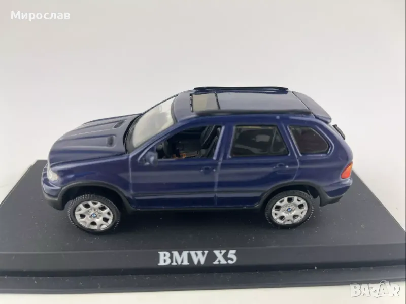 1:43 BMW X5 КОЛИЧКА ИГРАЧКА МОДЕЛ, снимка 1