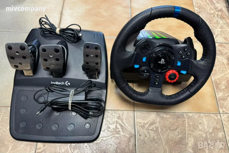 Волан с педали Logitech G29, снимка 1