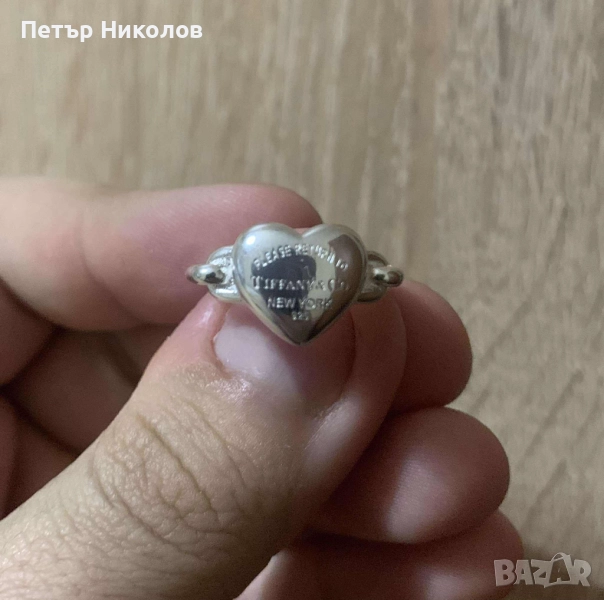 Tiffany & Co оригинален сребърен пръстен, снимка 1