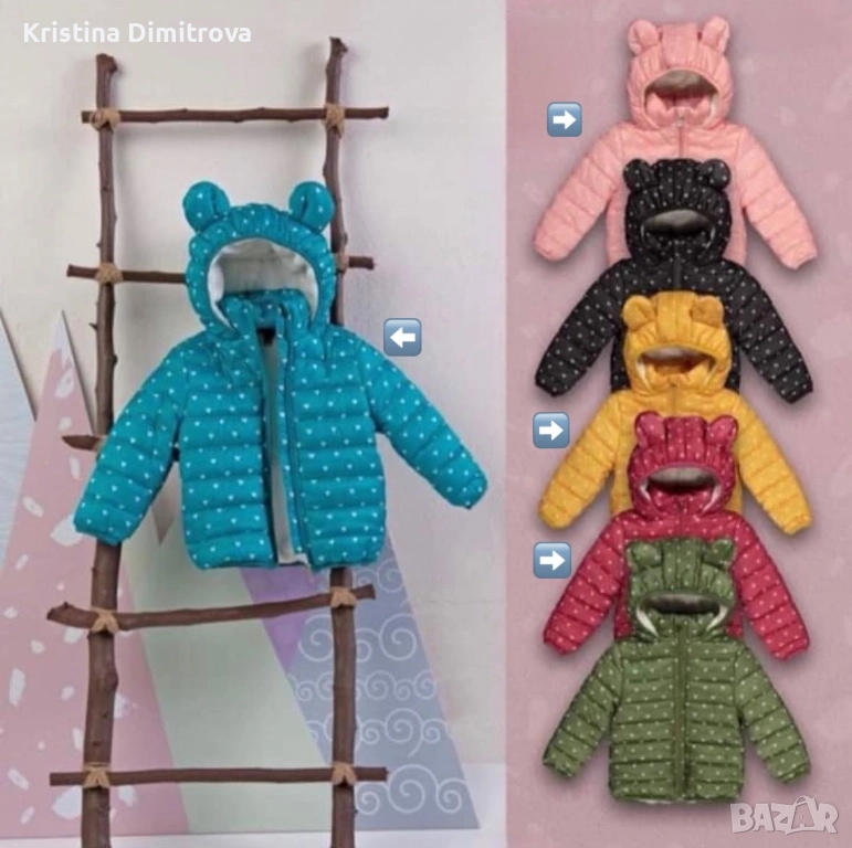 Детско зимно яке за момиче, снимка 1