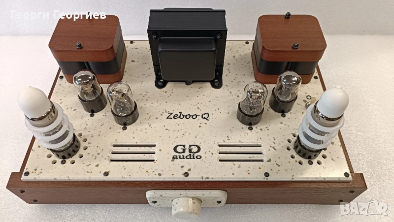 КОЛЕДНА ЦЕНА! Лампов клас А сингъл-енд (еднотактов) усилвател Zeboo Q, снимка 1