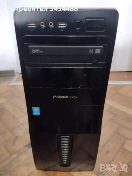 Настолен компютър Intel Pentium G3250@3.2GHz, 4 RAM, 240 SSD, Nvidia GeForce GT 610, снимка 1