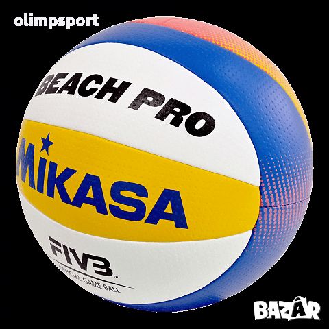 Топка за плажен волейбол Mikasa BV550C нова, снимка 1
