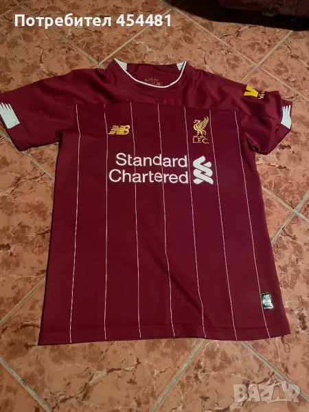 NB New Balance Liverpool Virgil Van Dijk  jersey, снимка 1