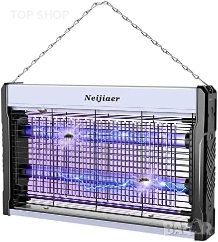 Нова Преносима Лампа срещу Комари и Мухи - 3200v Убиец насекоми, снимка 1