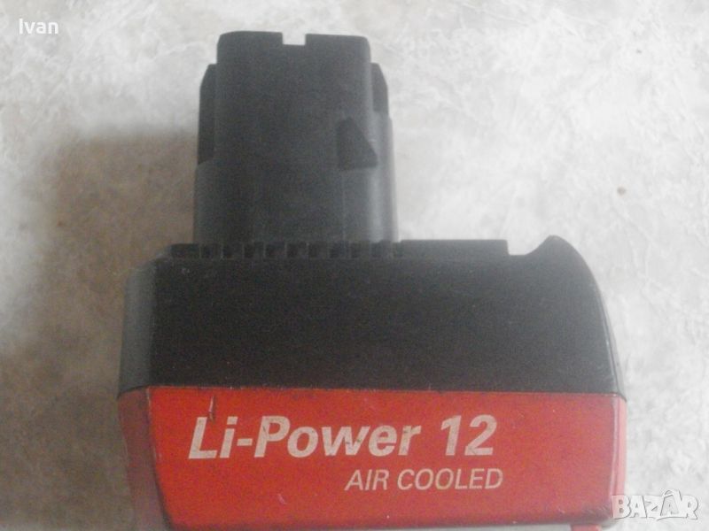 METAB0-12V- 2.0A NiCd-2,2A Li-ion-2,0-2,2A Li-Power Air COOLED-NiCd-Батерия-Метабо, снимка 1