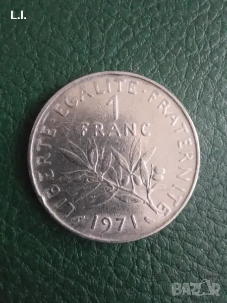 1 франк 1971 г., снимка 1