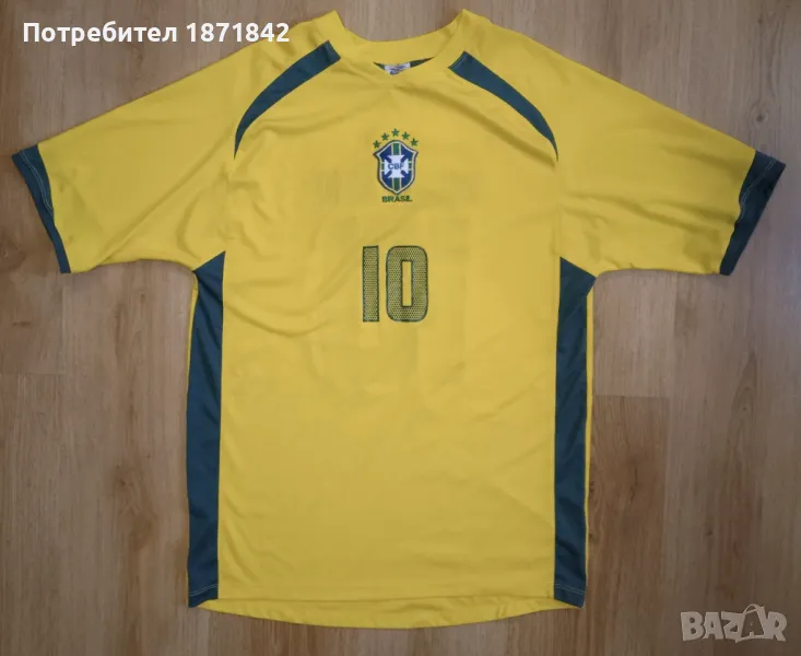 Тениска Бразилия/Brazil, RONALDINHO 10, снимка 1