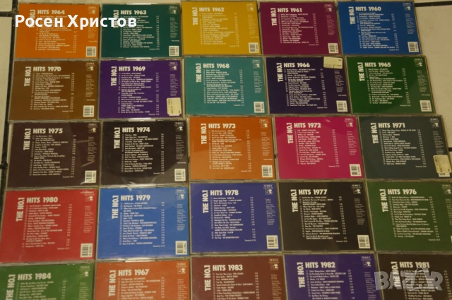 The No.1 Hits 1960-1989 (30 CDs) включително книжка, снимка 9 - CD дискове - 53223192