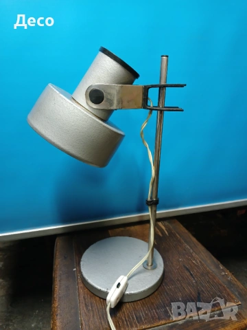 Стара промишлена настолна лампа., снимка 5 - Антикварни и старинни предмети - 53394944