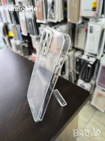 Apple iPhone 16 Pro Max Прозрачен силиконов гръб/кейс, снимка 3 - Калъфи, кейсове - 48318995