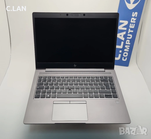 HP ZBook 14U G6 i5 8365U/16GB/512SSD/WX3200–4GB GDDR5/FHD/Подсветка, снимка 5 - Лаптопи за работа - 53197230