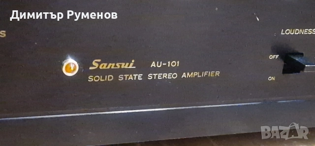 Усилвател Sansui AU-101 Amplifier Vintage, снимка 7 - Ресийвъри, усилватели, смесителни пултове - 53300194