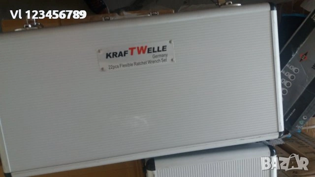 ПРОФЕСИОНАЛЕН К-т звездогаечни тресчотни ключове от 6мм до 32мм 22 части KRAFTWELLE , снимка 7 - Ключове - 53835531