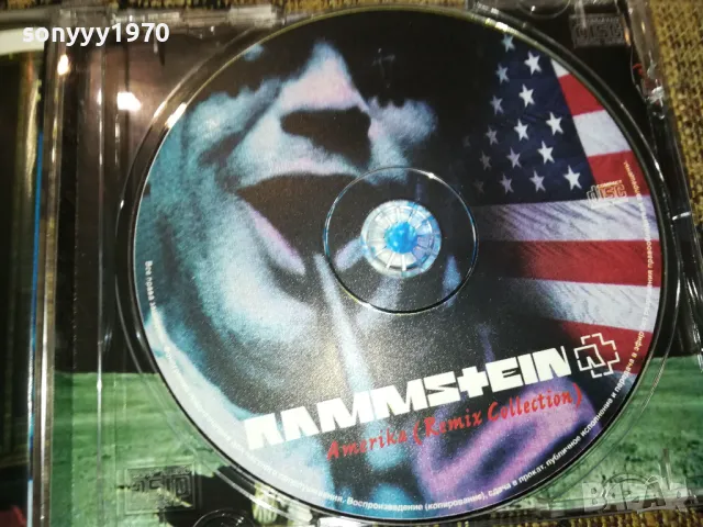 RAMMSTEIN AMERIKA CD 1111241626, снимка 15 - CD дискове - 47927481