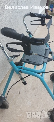 Голям ролатор Dolomite в отлично състояние. Без следи от употреба., снимка 7 - Ролатори - 51227869