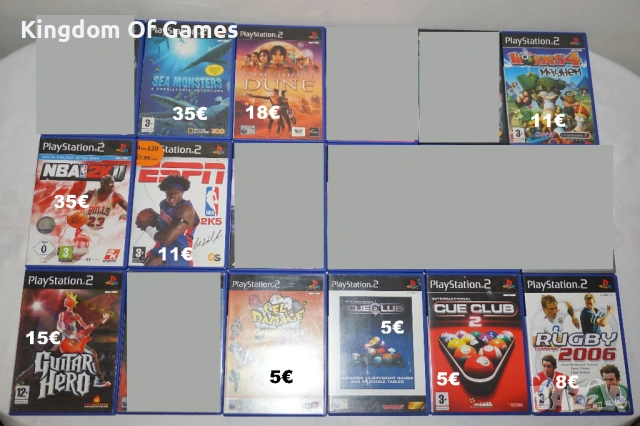 Игри за PS2 Sea Monsters A Prehistoric Adventure/NBA 2K11/Frank Herbert's Dune/Worms 4/Rugby 2006