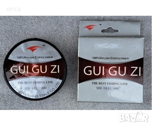 Монофилно влакно GUI GU ZI 100m кристално здраво