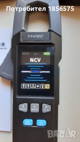 Амперклещи FNIRSI DMC-100, снимка 3 - Други инструменти - 53109120